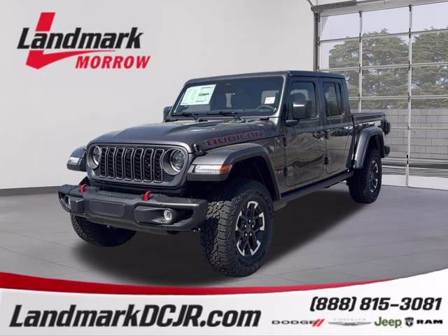 2026 Granite Crystal Metallic Clearcoat Jeep Gladiator Rubicon X 4X4 Truck