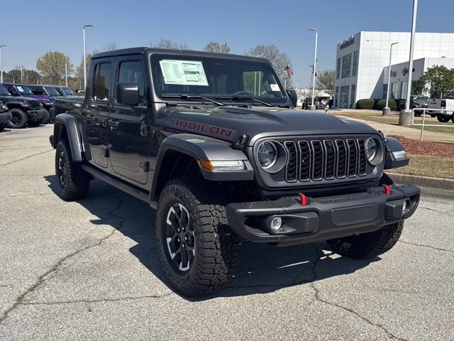 2026 Granite Crystal Metallic Clearcoat Jeep Gladiator Rubicon X 4X4 Truck