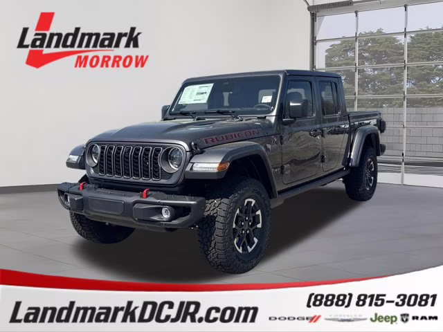 2026 Granite Crystal Metallic Clearcoat Jeep Gladiator Rubicon X 4X4 Truck