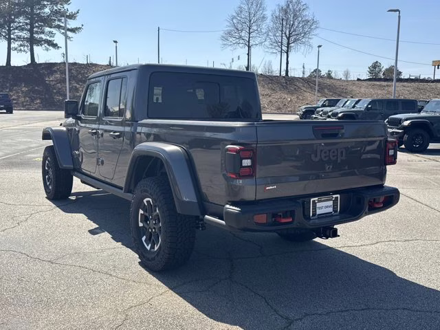 2026 Granite Crystal Metallic Clearcoat Jeep Gladiator Rubicon X 4X4 Truck