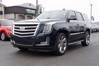 2019 Dark Adriatic Blue Metallic Cadillac Escalade Luxury 4X4 SUV