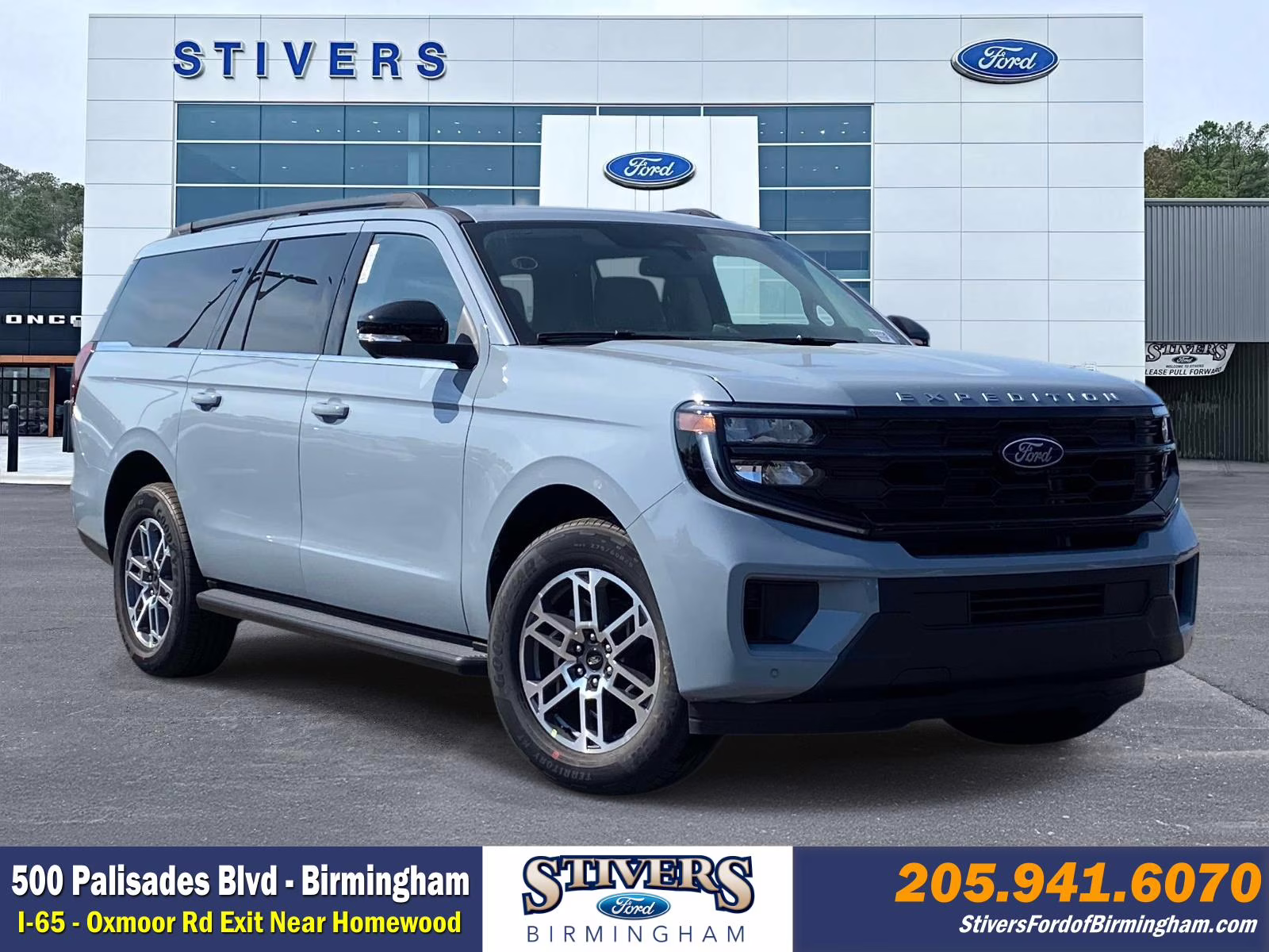 2026 Gray Metallic Ford Expedition Max Active RWD SUV