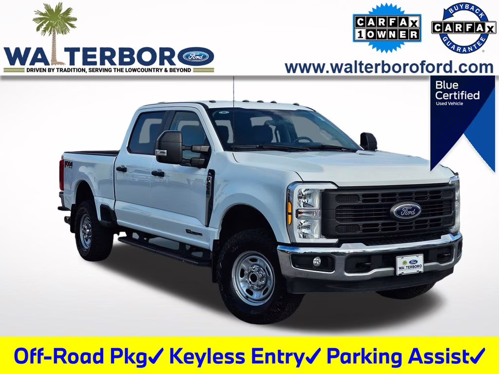 2024 Oxford White Ford Super Duty F-250 SRW XL 4X4 Truck