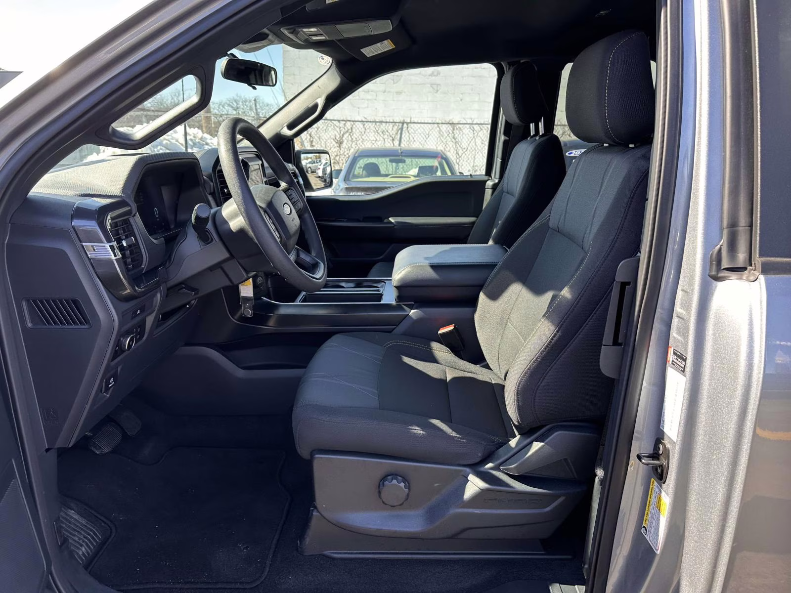 2025 Iconic Silver Metallic Ford F-150 STX 4WD SuperCab 6.5' Box 4X4 Truck