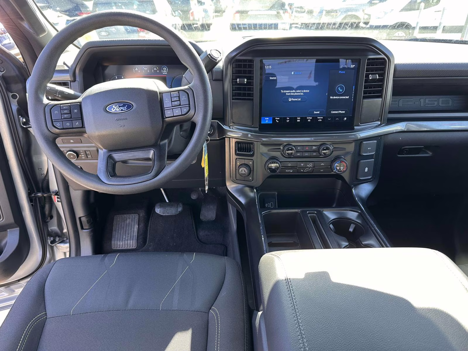 2025 Iconic Silver Metallic Ford F-150 STX 4WD SuperCab 6.5' Box 4X4 Truck