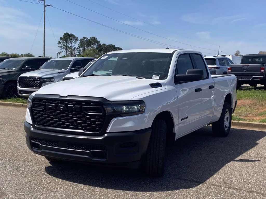 2026 Bright White Clearcoat Ram 1500 Tradesman RWD Truck