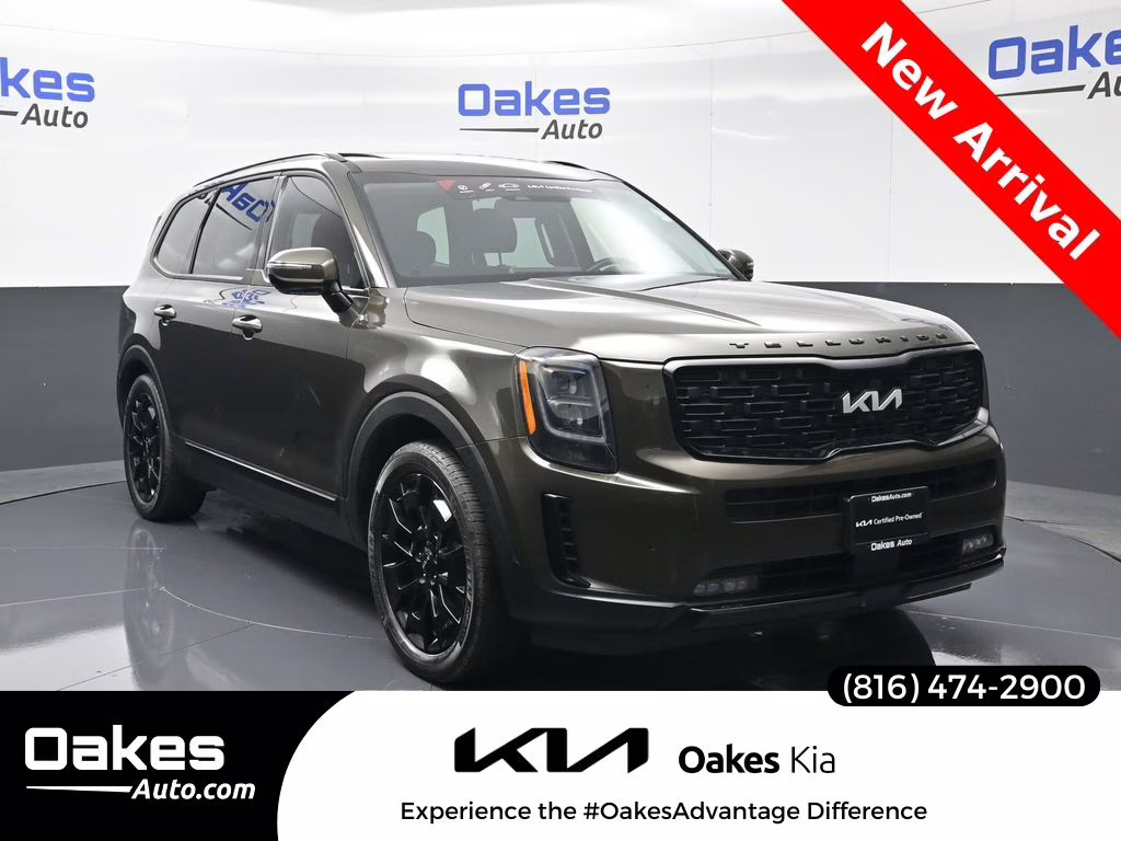 2022 Dark Moss Kia Telluride SX AWD SUV