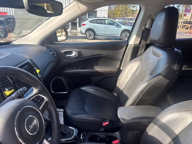 2018 Billet Silver Metallic Clearcoat Jeep Compass Limited 4X4 SUV