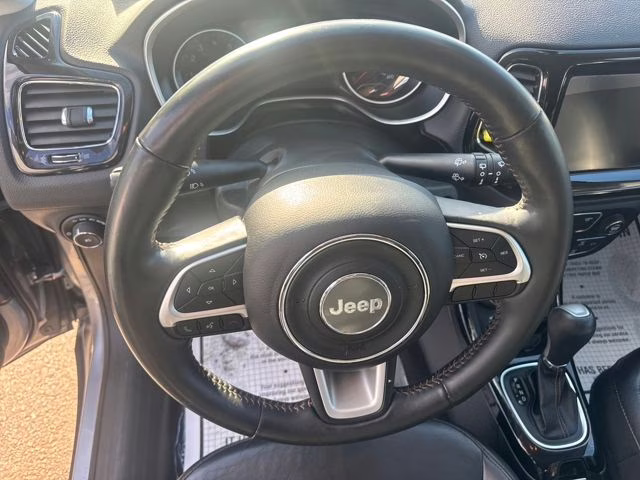 2018 Billet Silver Metallic Clearcoat Jeep Compass Limited 4X4 SUV