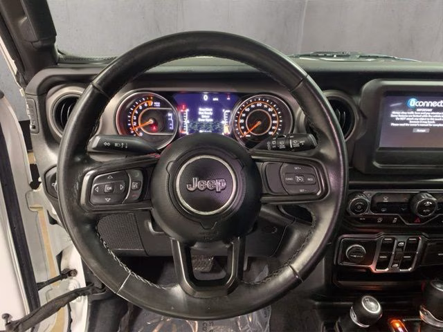 2021 Bright White Clearcoat Jeep Wrangler Unlimited Sport S 4X4 SUV