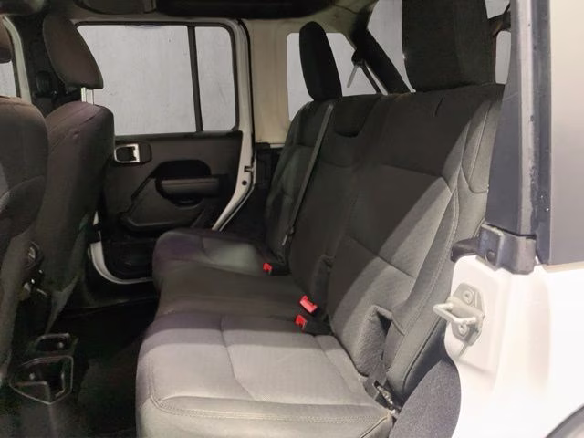 2021 Bright White Clearcoat Jeep Wrangler Unlimited Sport S 4X4 SUV
