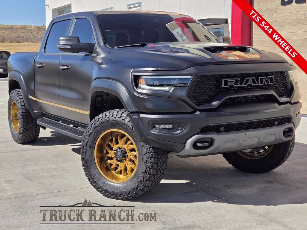 2024 Diamond Black Crystal Pearlcoat Ram 1500 TRX 4X4 Truck