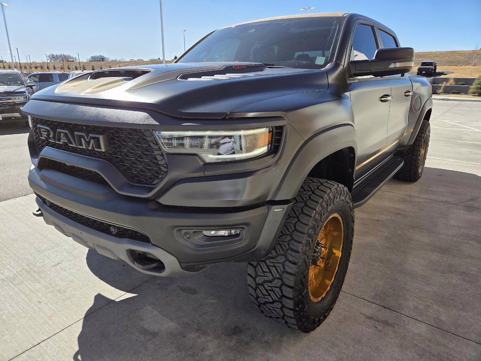 2024 Diamond Black Crystal Pearlcoat Ram 1500 TRX 4X4 Truck