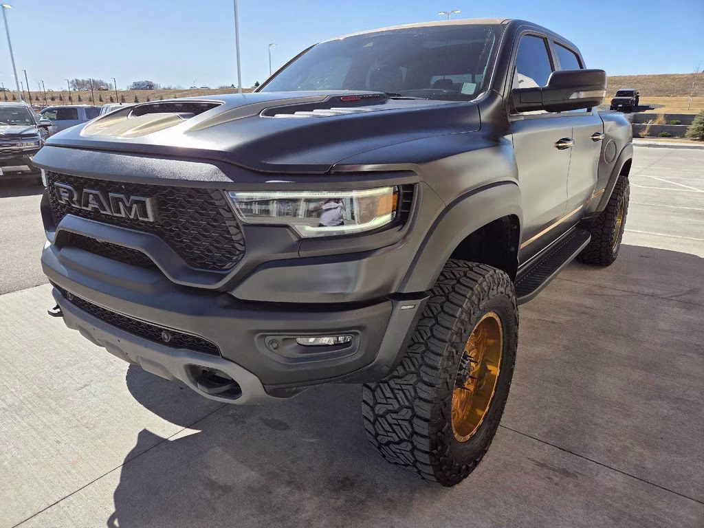2024 Diamond Black Crystal Pearlcoat Ram 1500 TRX 4X4 Truck