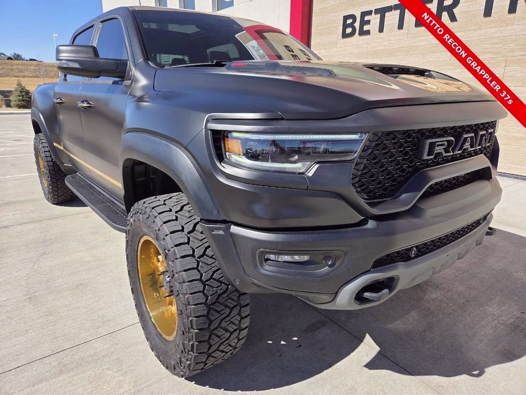 2024 Diamond Black Crystal Pearlcoat Ram 1500 TRX 4X4 Truck