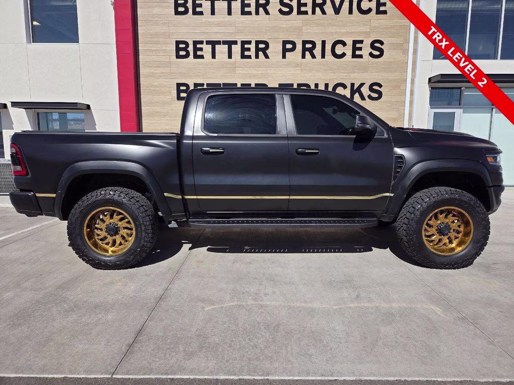 2024 Diamond Black Crystal Pearlcoat Ram 1500 TRX 4X4 Truck