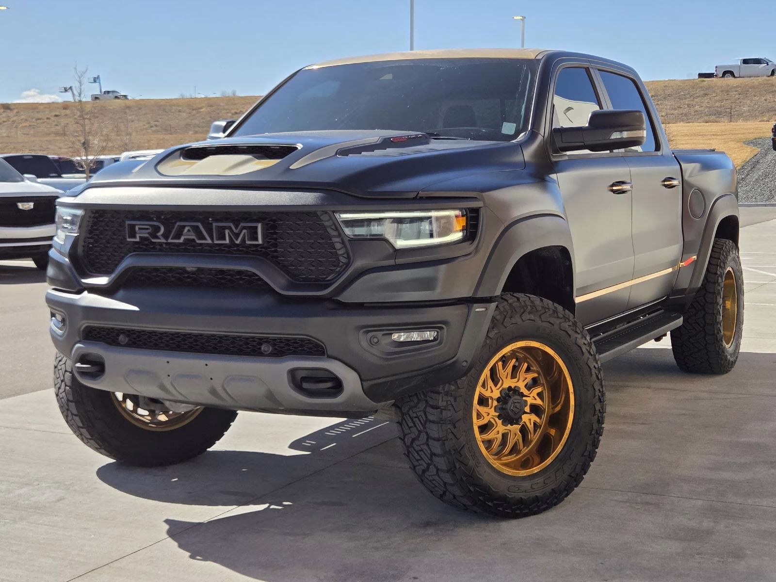 2024 Diamond Black Crystal Pearlcoat Ram 1500 TRX 4X4 Truck