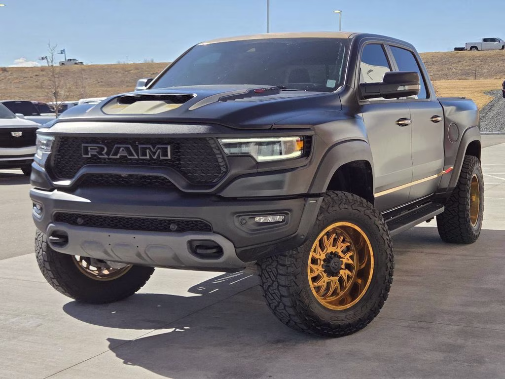 2024 Diamond Black Crystal Pearlcoat Ram 1500 TRX 4X4 Truck