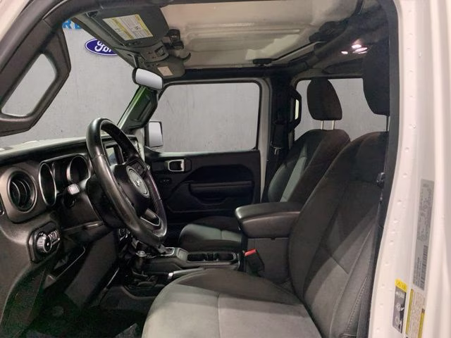 2021 Bright White Clearcoat Jeep Wrangler Unlimited Sport S 4X4 SUV
