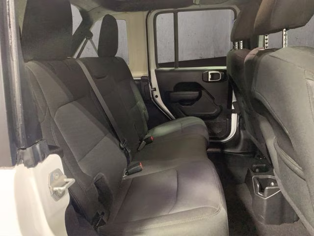 2021 Bright White Clearcoat Jeep Wrangler Unlimited Sport S 4X4 SUV