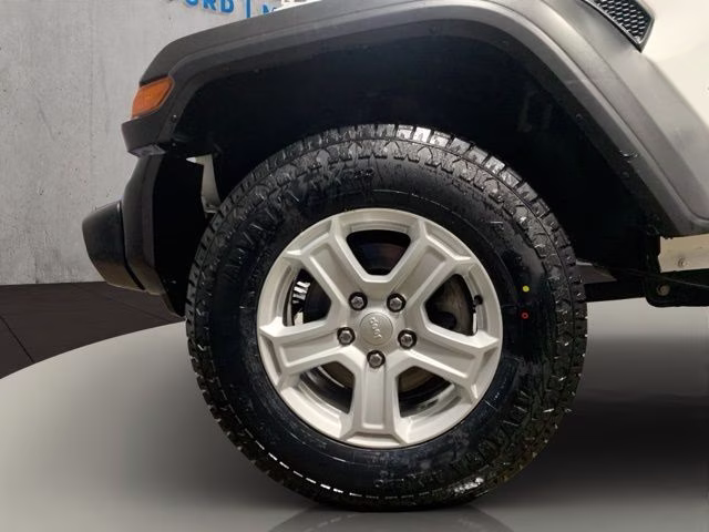 2021 Bright White Clearcoat Jeep Wrangler Unlimited Sport S 4X4 SUV