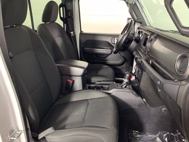 2021 Bright White Clearcoat Jeep Wrangler Unlimited Sport S 4X4 SUV