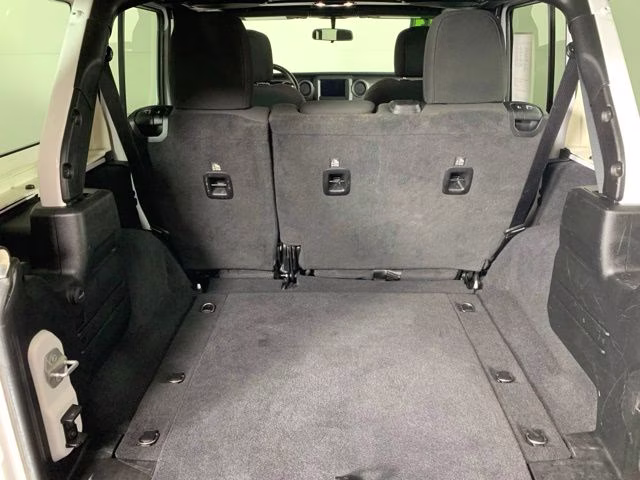2021 Bright White Clearcoat Jeep Wrangler Unlimited Sport S 4X4 SUV