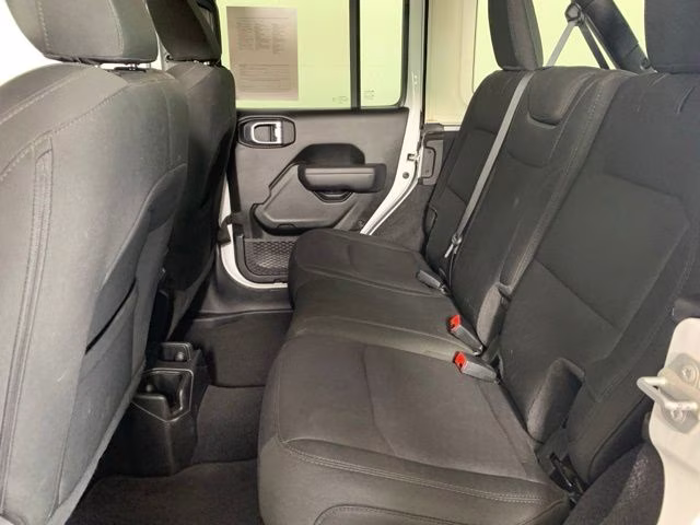 2021 Bright White Clearcoat Jeep Wrangler Unlimited Sport S 4X4 SUV