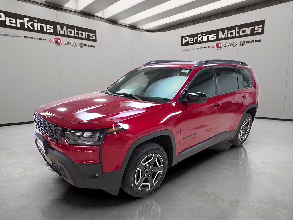 2026 Red Hot Pearlcoat Jeep Cherokee Laredo 4X4 SUV