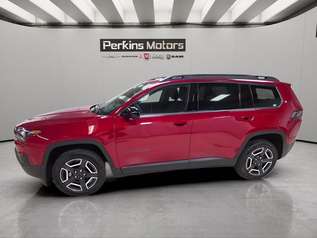 2026 Red Hot Pearlcoat Jeep Cherokee Laredo 4X4 SUV