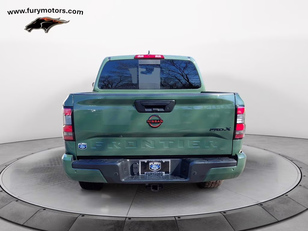 2024 Tactical Green Metallic Nissan Frontier PRO-X w/Convenience & Tech Pkg RWD Truck