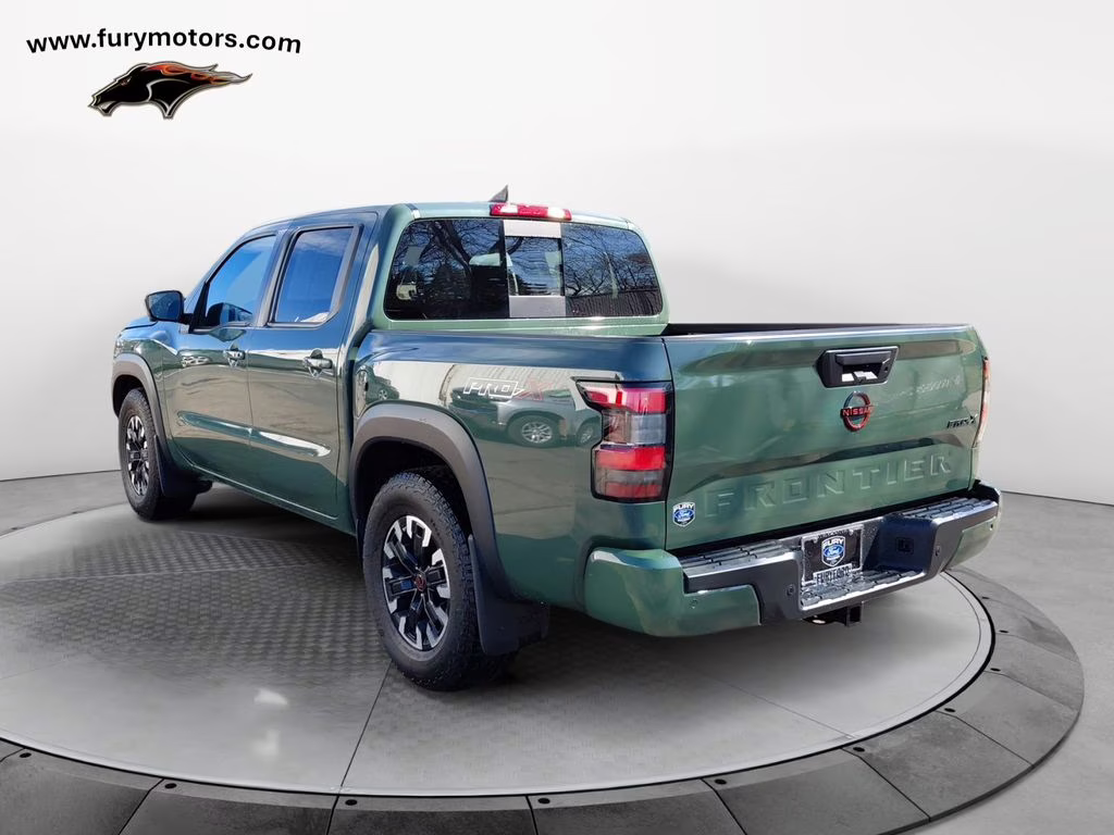 2024 Tactical Green Metallic Nissan Frontier PRO-X w/Convenience & Tech Pkg RWD Truck