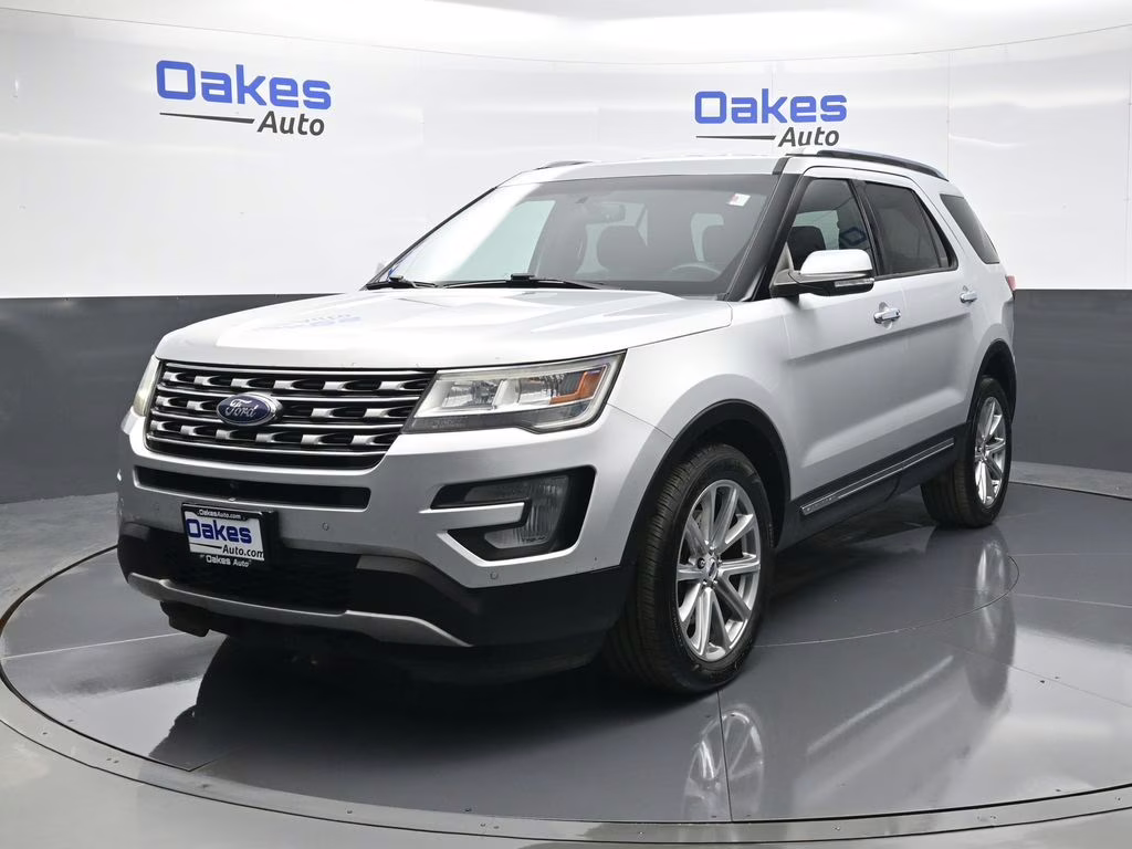 2017 Ingot Silver Ford Explorer Limited 4X4 SUV