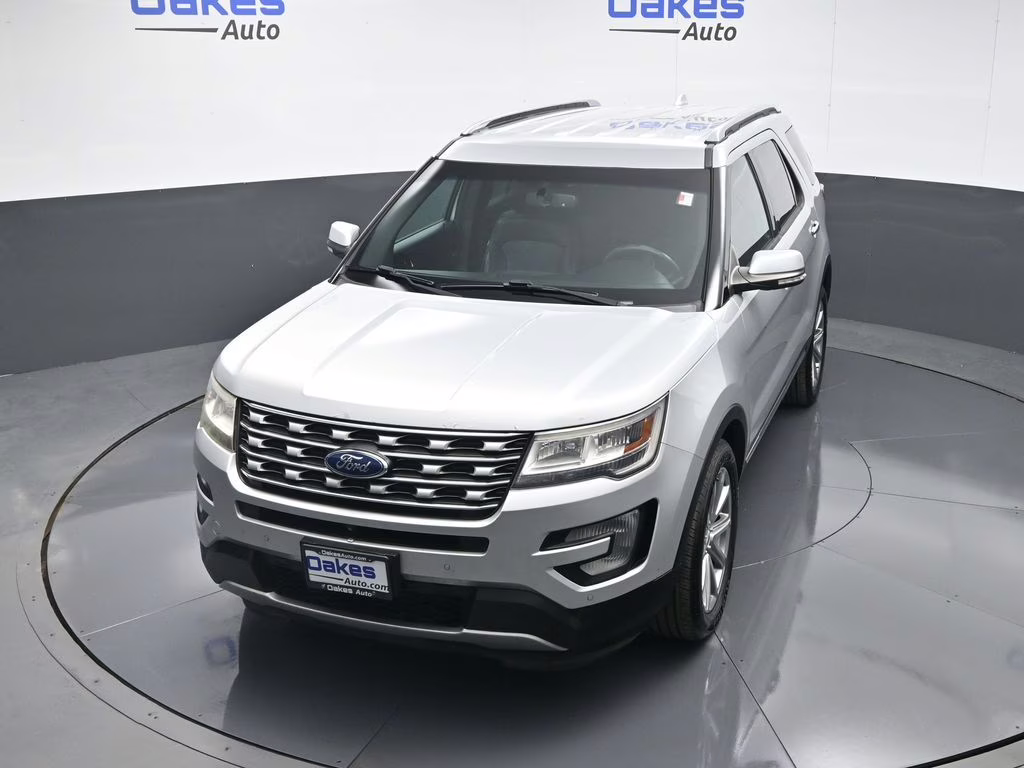 2017 Ingot Silver Ford Explorer Limited 4X4 SUV