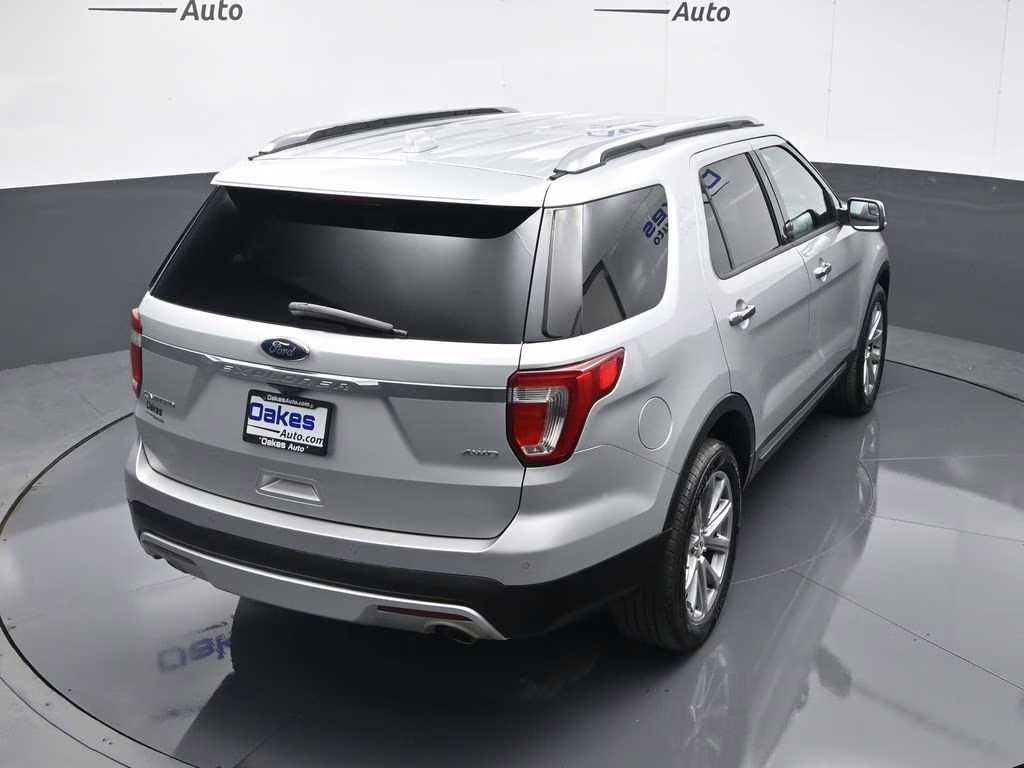 2017 Ingot Silver Ford Explorer Limited 4X4 SUV