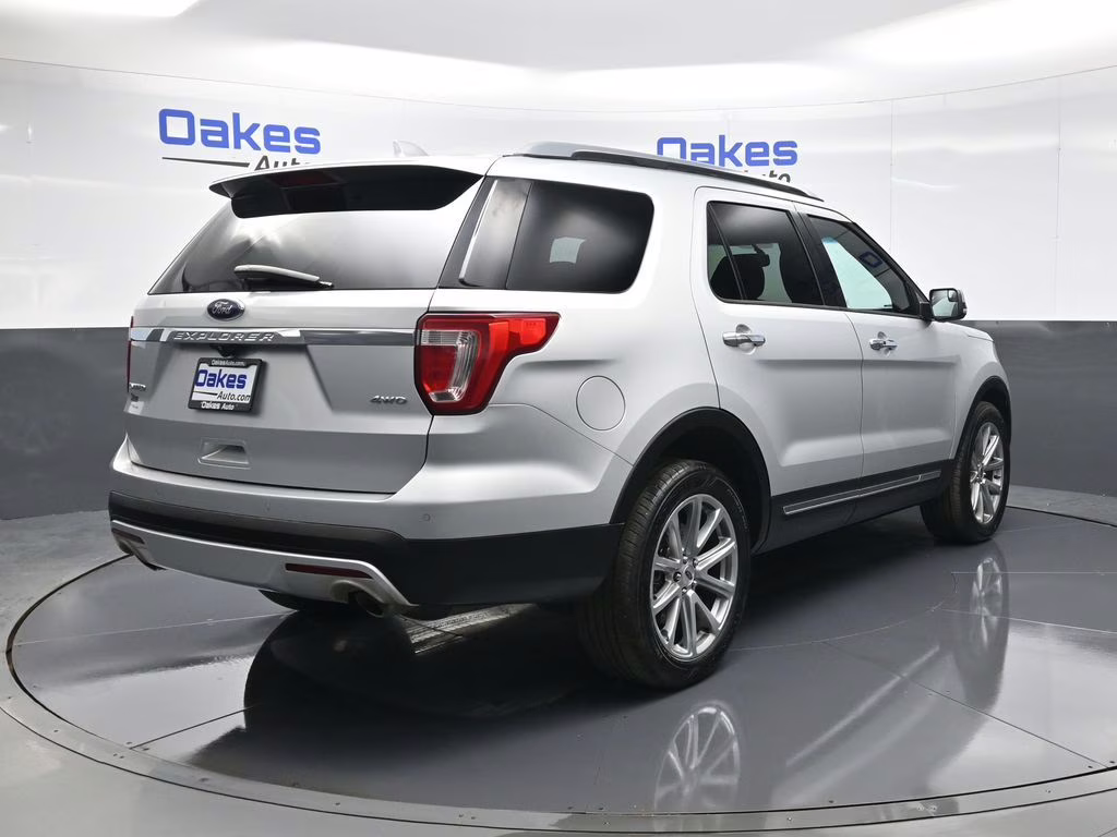 2017 Ingot Silver Ford Explorer Limited 4X4 SUV