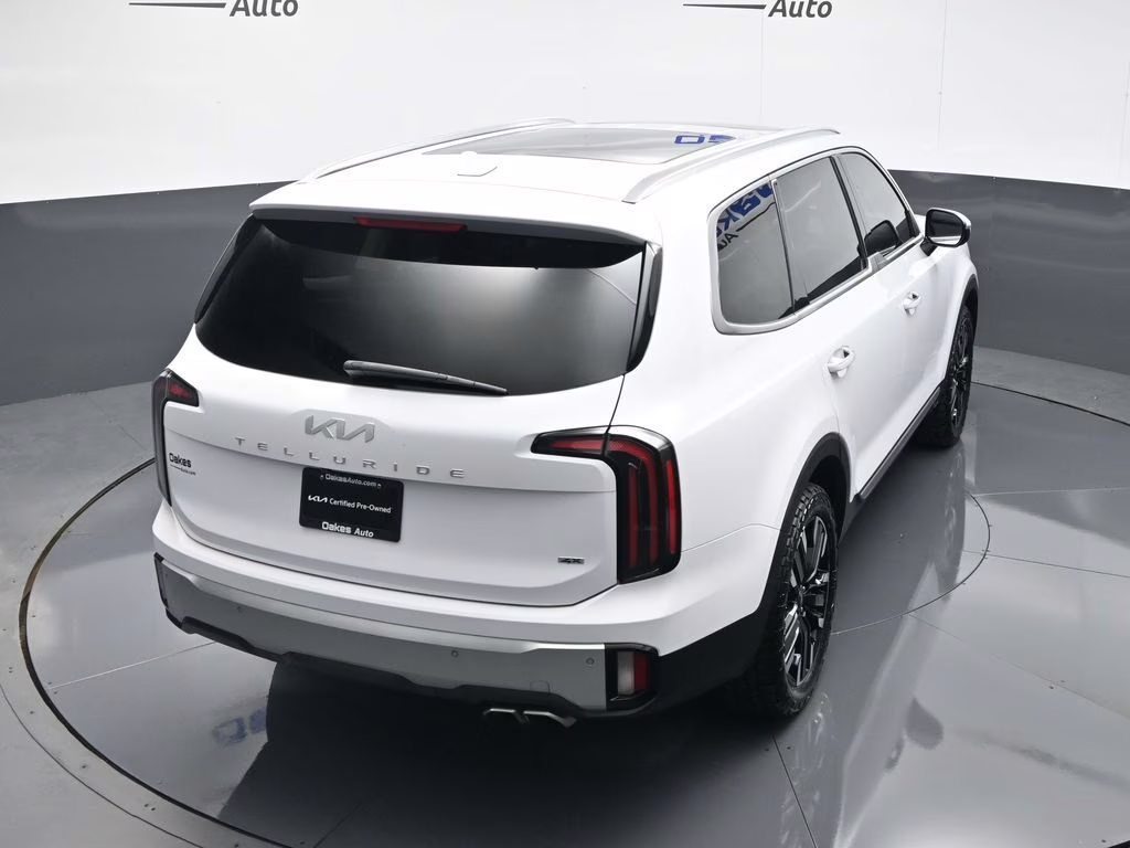 2024 Glacial White Pearl Kia Telluride SX AWD SUV