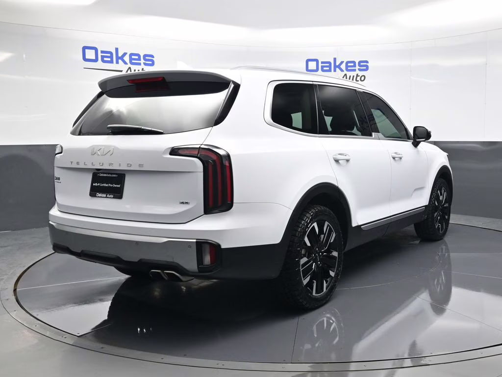 2024 Glacial White Pearl Kia Telluride SX AWD SUV