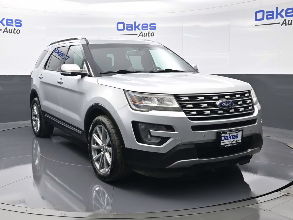 2017 Ingot Silver Ford Explorer Limited 4X4 SUV