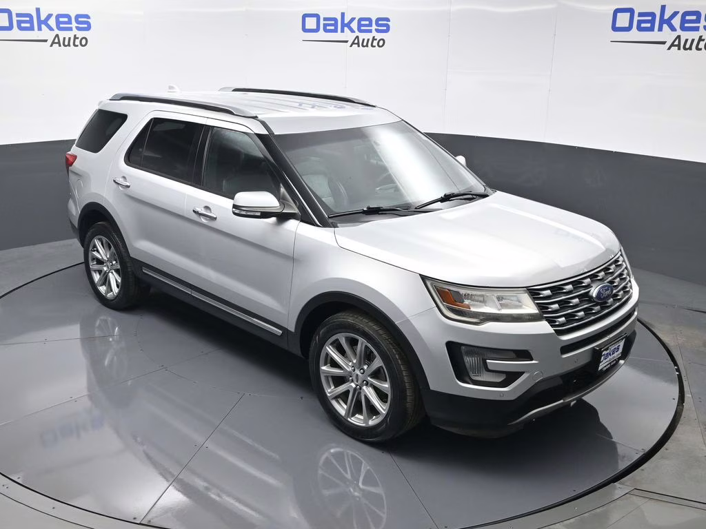 2017 Ingot Silver Ford Explorer Limited 4X4 SUV