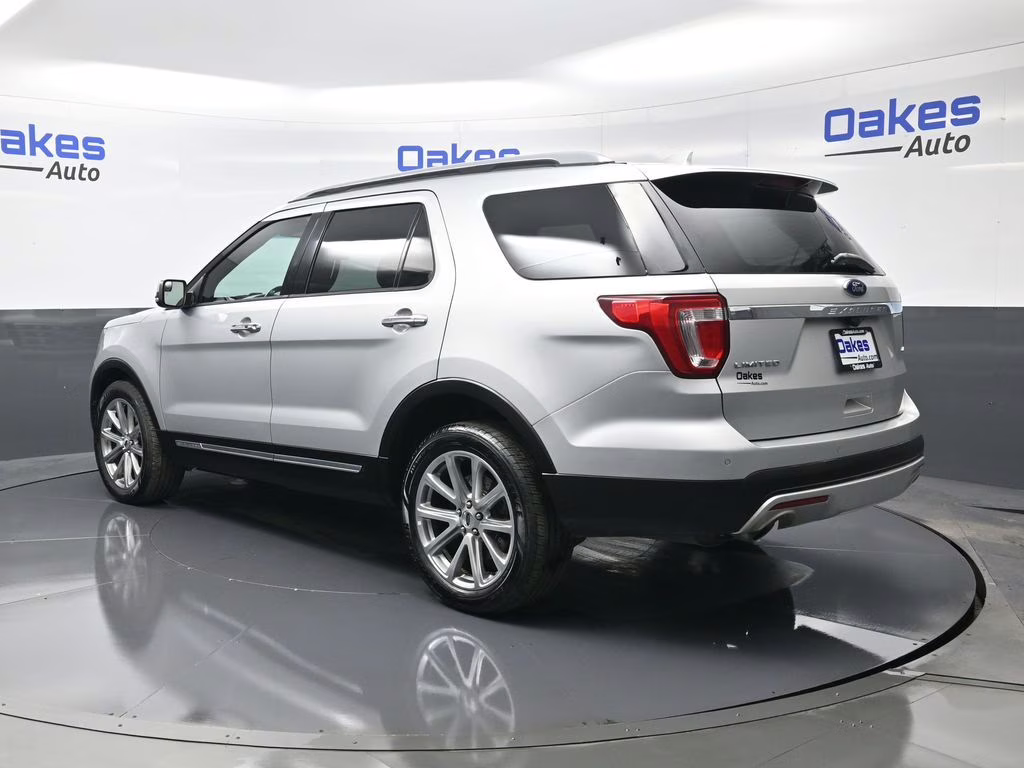 2017 Ingot Silver Ford Explorer Limited 4X4 SUV
