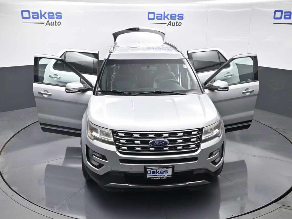 2017 Ingot Silver Ford Explorer Limited 4X4 SUV