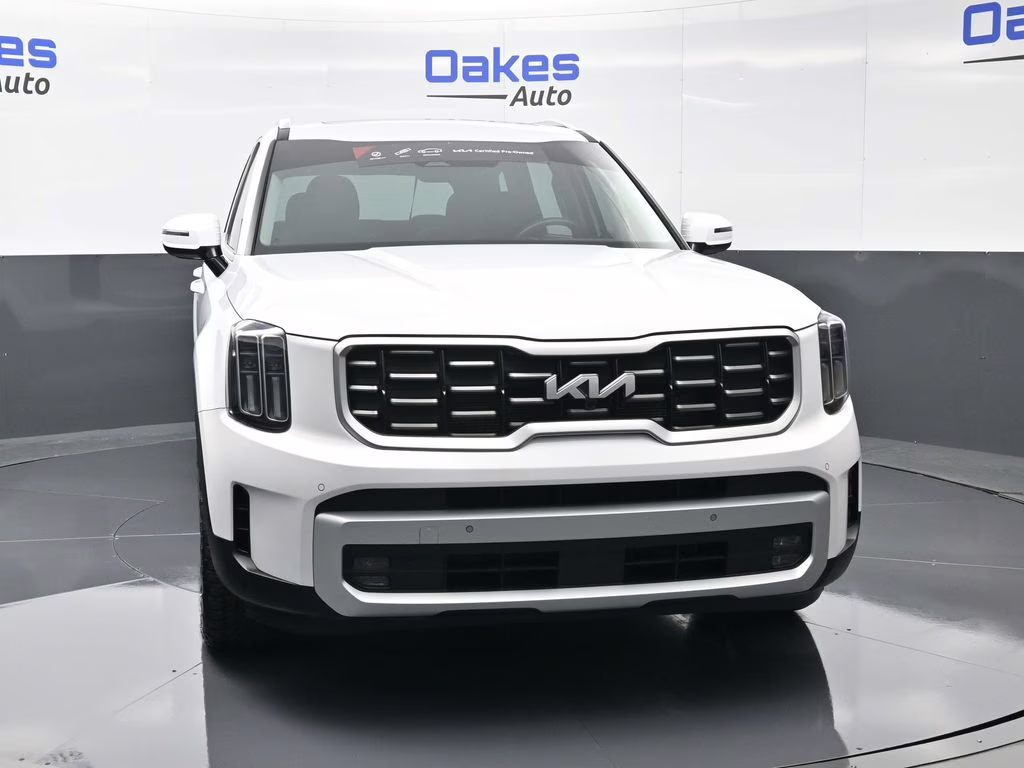 2024 Glacial White Pearl Kia Telluride SX AWD SUV