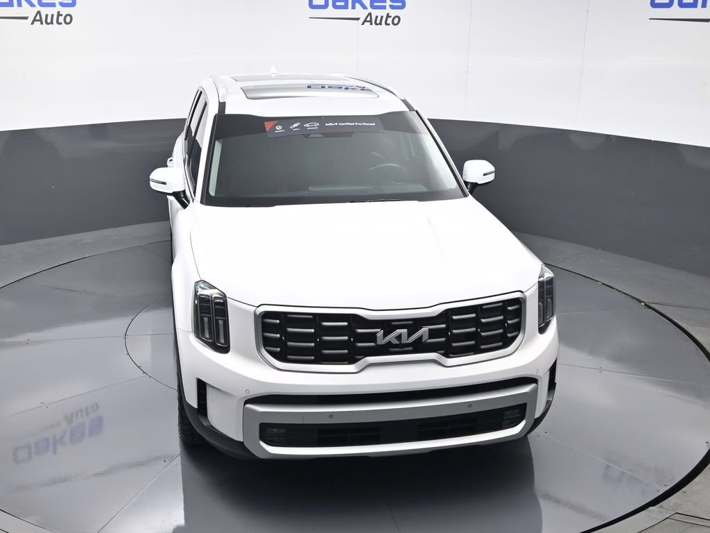 2024 Glacial White Pearl Kia Telluride SX AWD SUV