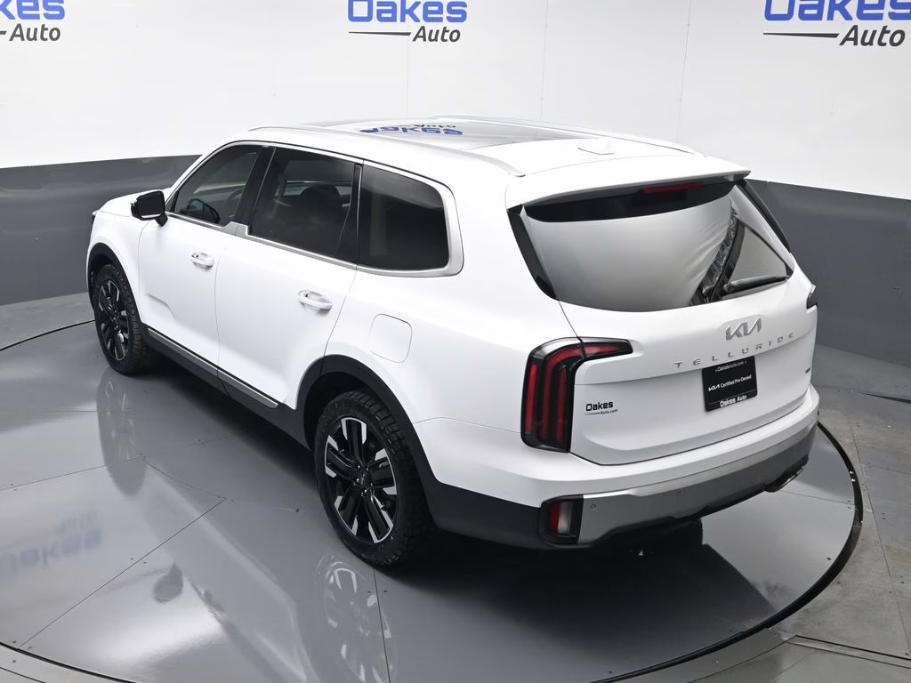 2024 Glacial White Pearl Kia Telluride SX AWD SUV