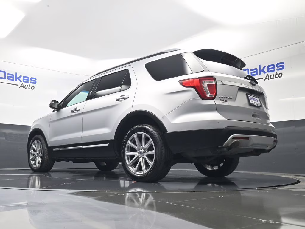 2017 Ingot Silver Ford Explorer Limited 4X4 SUV
