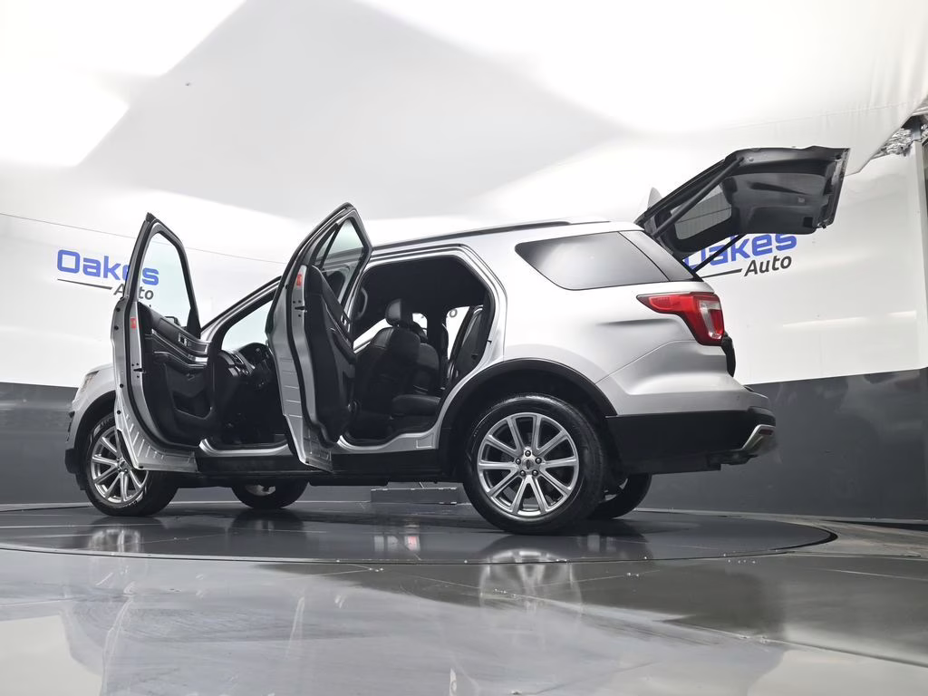 2017 Ingot Silver Ford Explorer Limited 4X4 SUV