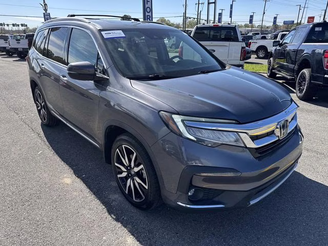 2021 Gray Honda Pilot Touring AWD SUV