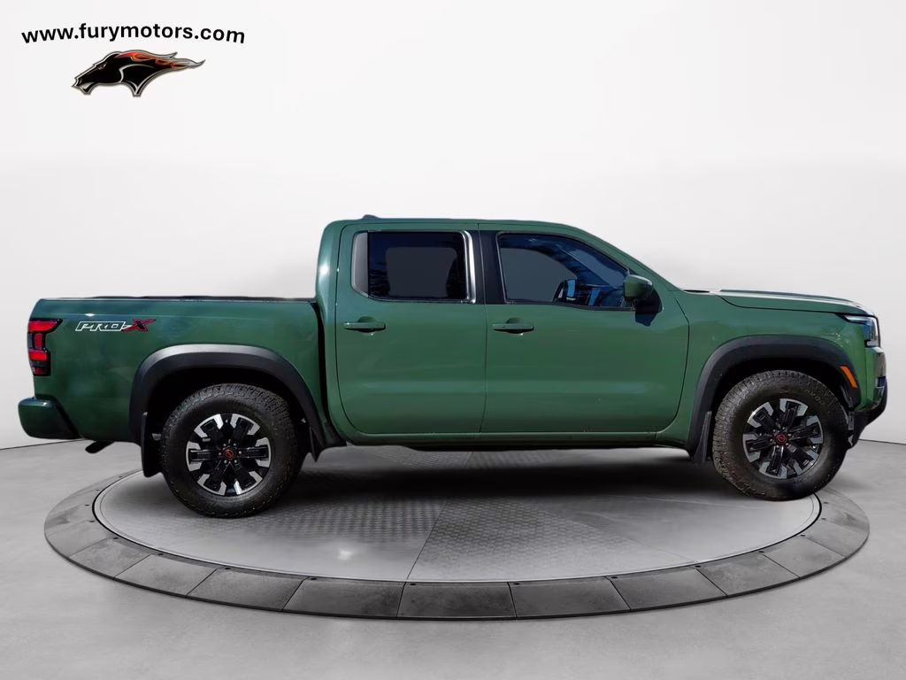 2024 Tactical Green Metallic Nissan Frontier PRO-X w/Convenience & Tech Pkg RWD Truck