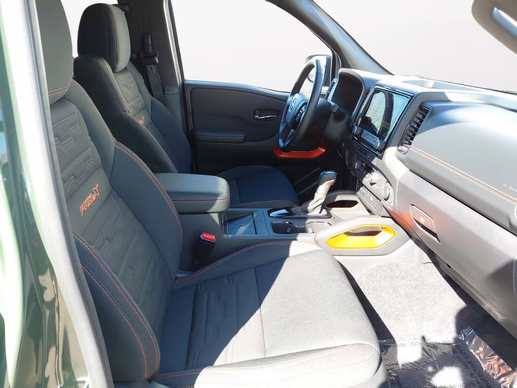 2024 Tactical Green Metallic Nissan Frontier PRO-X w/Convenience & Tech Pkg RWD Truck